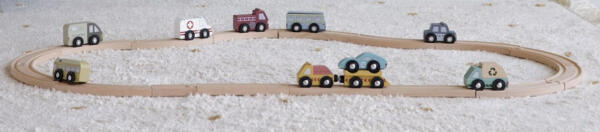 Holzeisenbahn Erweiterung - Fahrzeug-Set – Bild 3