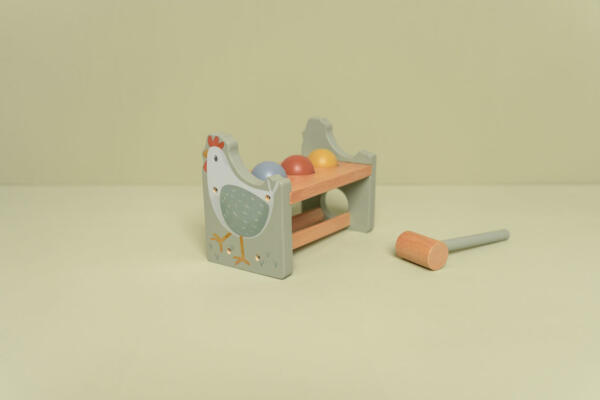 Hammerbank mit rollenden Kugeln Little Farm – Bild 2