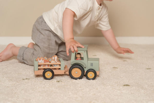 Traktor mit Anhänger Little Farm FSC