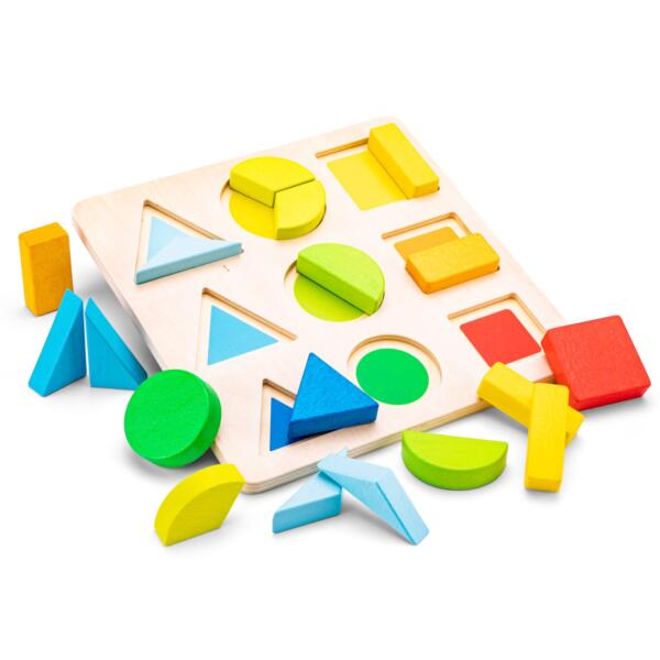 Geometric shapes puzzle board – Bild 2