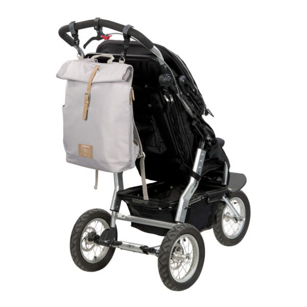Rolltop Backpack grey – Bild 6