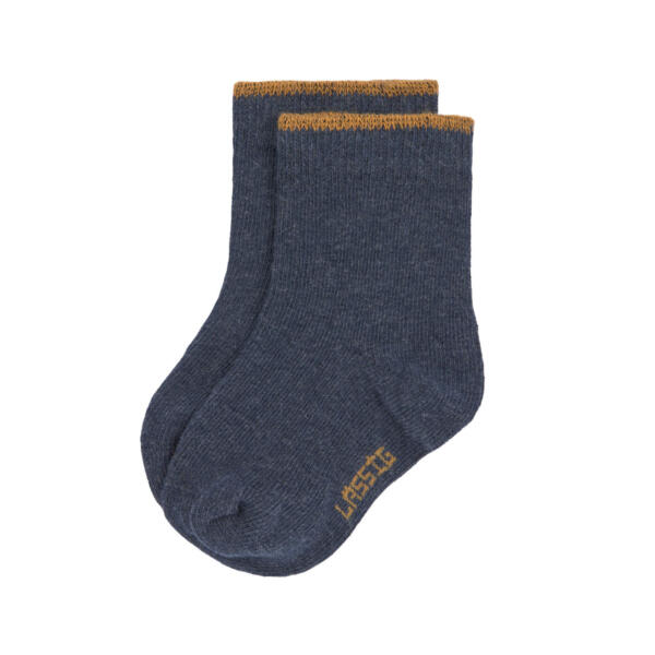 Kinder Socken (3er-Set), Blau – Bild 3
