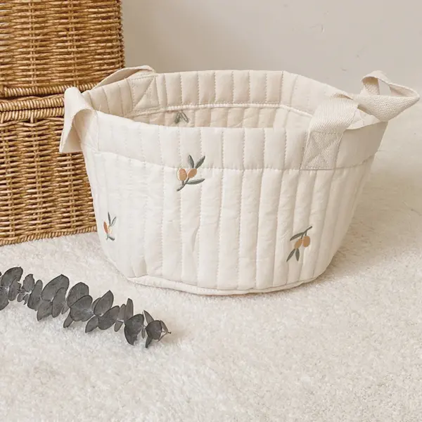 Annie & Charles® Aufbewahrungskorb Olive