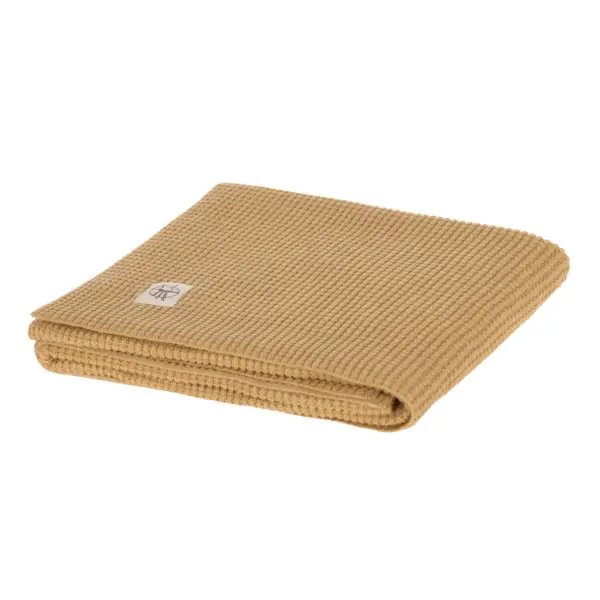 Knitted Blanket Nubs camel