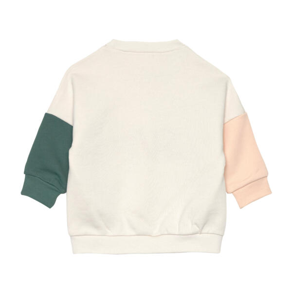 Kinder Pullover - Bio Baumwolle, Little Gang, Sun Weiß – Bild 4