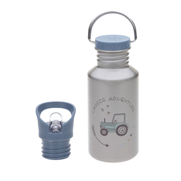 Kinder Trinkflasche Edelstahl - Bottle, Adventure Traktor