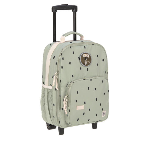 Kinderkoffer - Trolley Happy Prints, Oliv