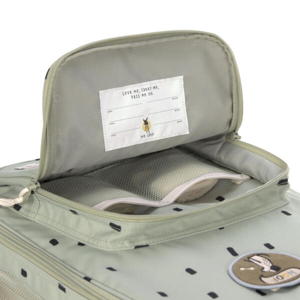 Kinderkoffer - Trolley Happy Prints, Oliv – Bild 7