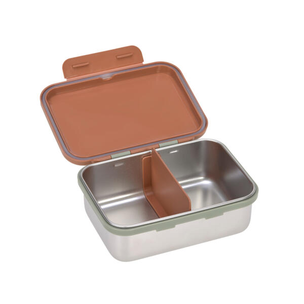 Brotdose Kinder - Edelstahl Lunchbox, Happy Prints Karamell – Bild 4