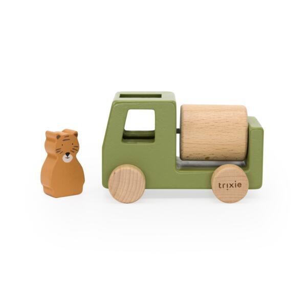 Bauwagen-Set aus Holz mit Tieren All Animals – Bild 3