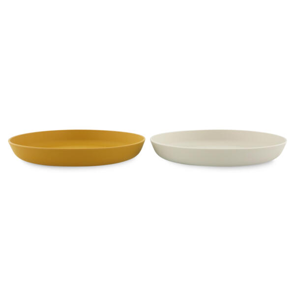 PLA Teller 2-pack - Mustard – Bild 3