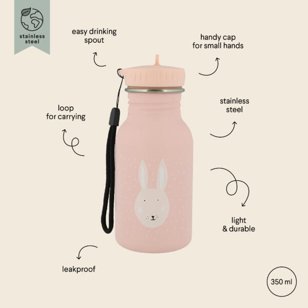 Trinkflasche 350ml - Mrs. Rabbit – Bild 3
