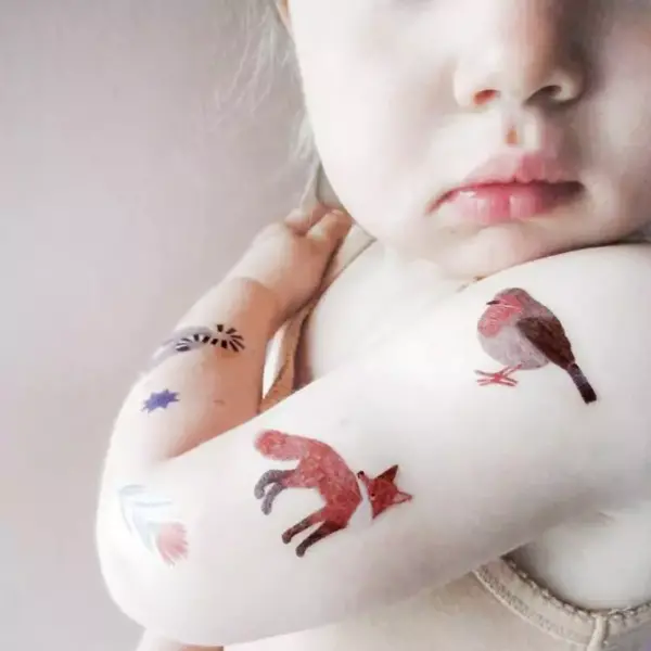 Kindertattoos verschiedene Motive