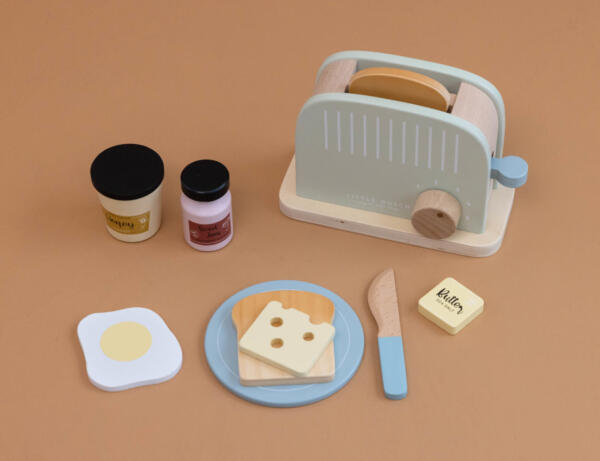 Holz Toaster Set 10-teilig FSC