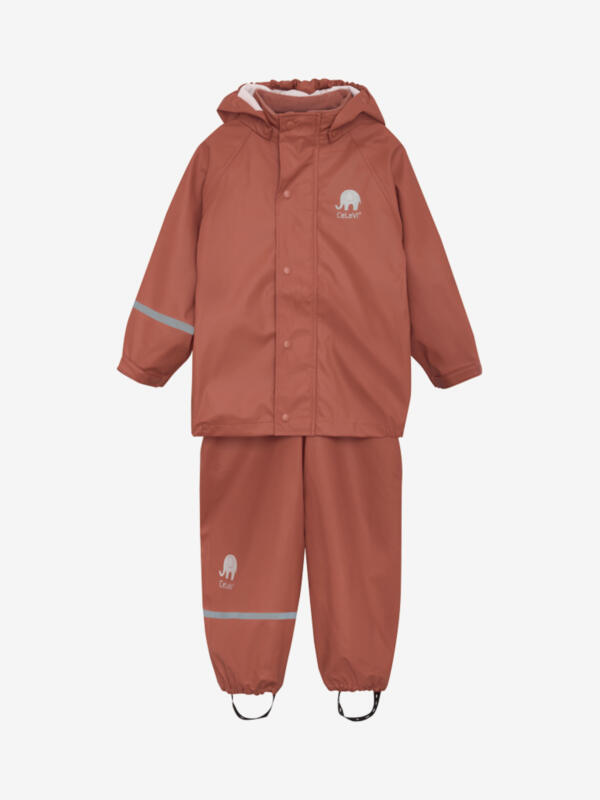 Basic Regenbekleidungsset - Redwood
