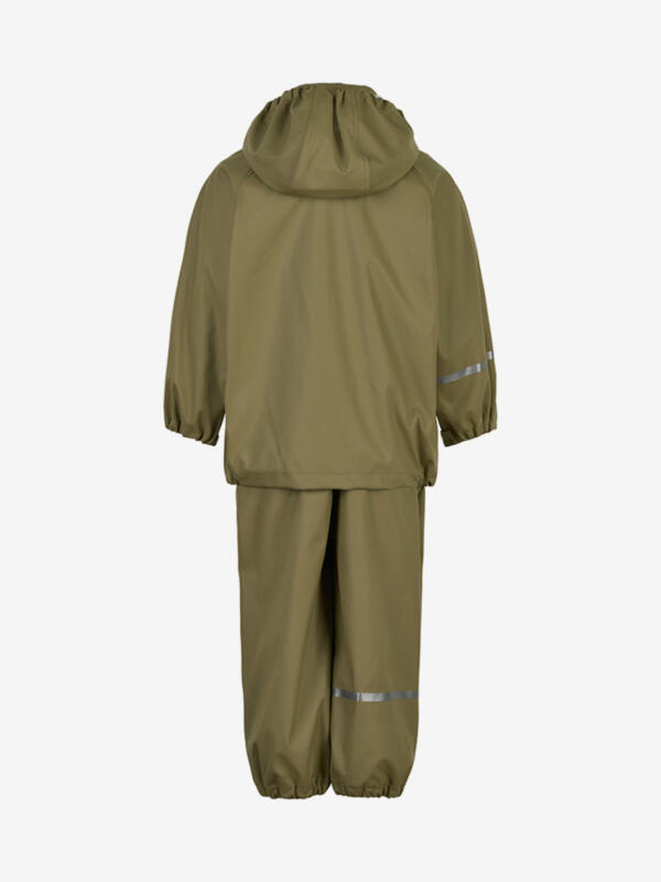 Basic Regenbekleidungsset - Khaki – Bild 2