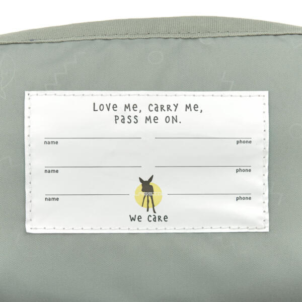 Kindergartenrucksack Square - Happy Prints, Oliv – Bild 7