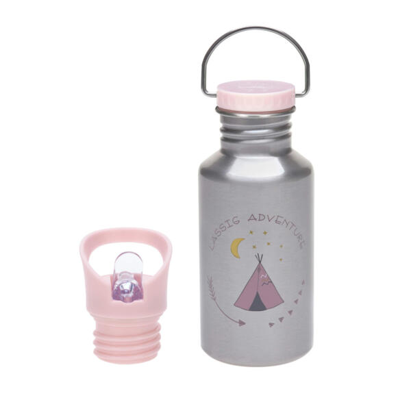 Kinder Trinkflasche Edelstahl - Bottle, Adventure Tipi