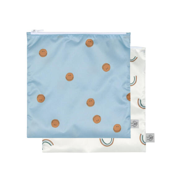 Frühstücksbeutel (2 Stk) - Snack Bag, Happy Rascals Smile – Bild 5