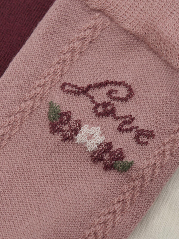 3-Pack Socks Dusty Rose – Bild 3