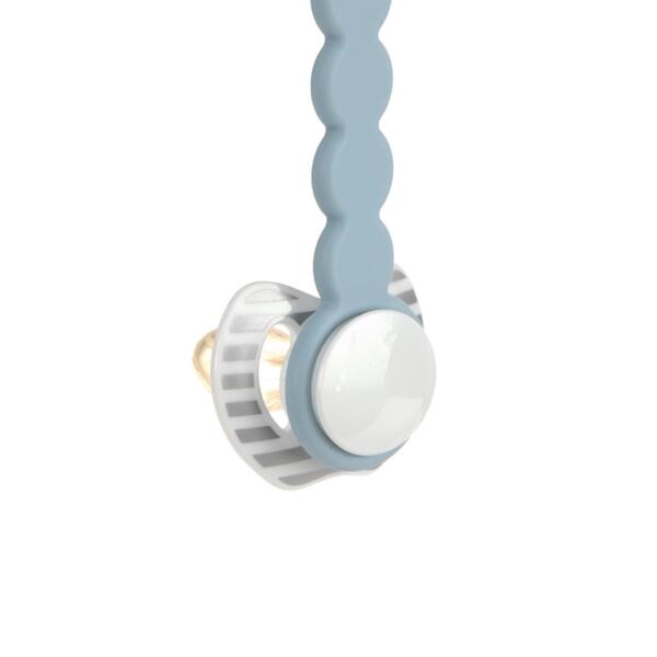 Schnullerkette - Tiny Smile, Hellblau – Bild 6