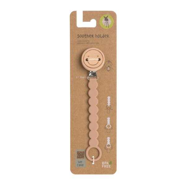 Schnullerkette - Tiny Smile, Ahorn