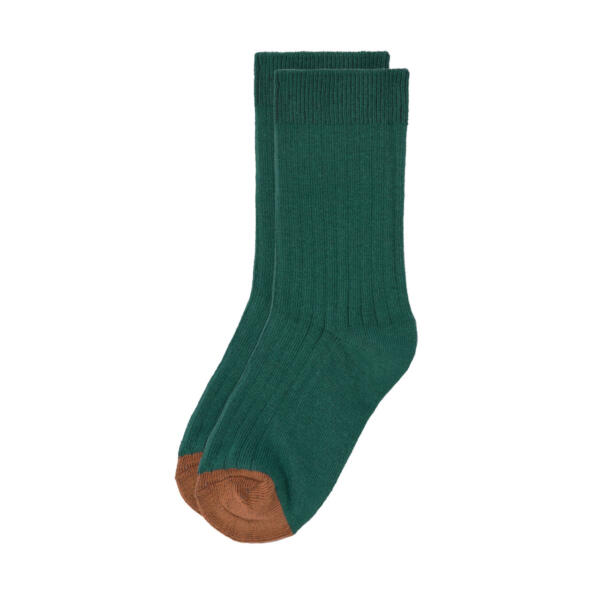 Kinder Socken 5er Set - Little Gang, Grün Weiß Karamell – Bild 2