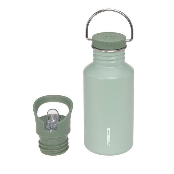 Edelstahl Kinder Trinkflasche - Unique, Grün