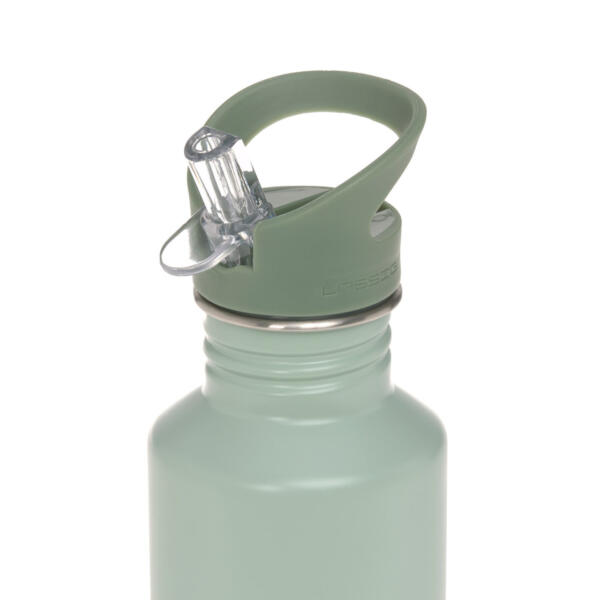 Edelstahl Kinder Trinkflasche - Unique, Grün – Bild 2