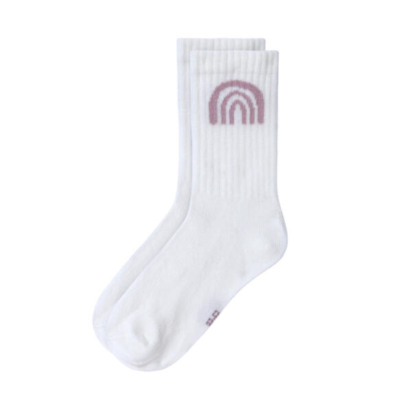Tennissocken Kinder 3er-Set - Little Gang, Smile Weiß – Bild 5