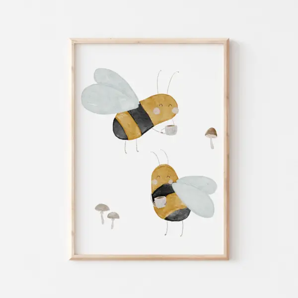 A4 Poster Bienen