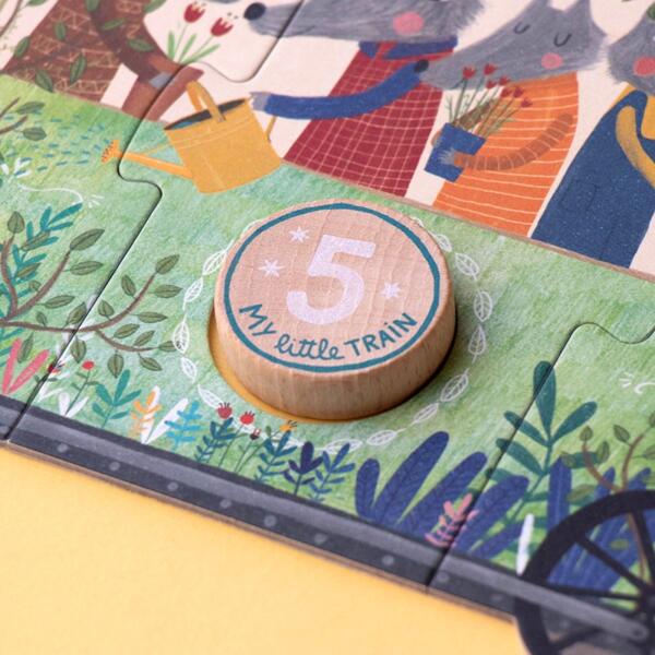 Puzzle - My little train – Bild 3
