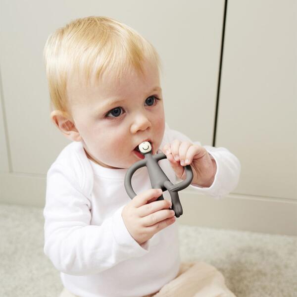 ZAHNUNGSHILFE MONKEY GREY – Bild 2