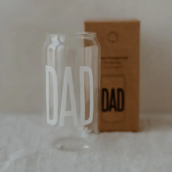 Hohes Trinkglas Dad – Bild 3