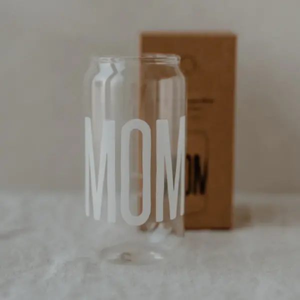 Hohes Trinkglas Mom – Bild 5