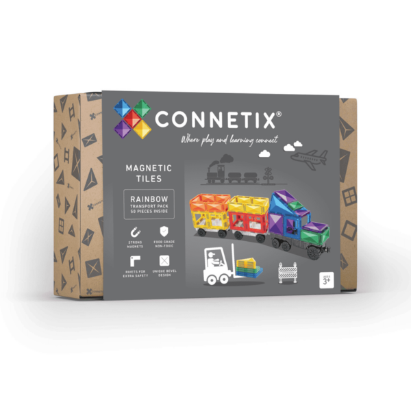 CONNETIX Rainbow Transport Pack 50 Teile