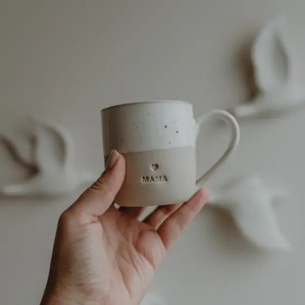 Cappuccino Tasse Mama – Bild 4