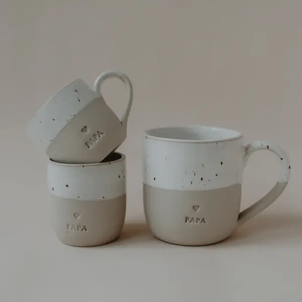 Cappuccino Tasse Papa – Bild 2