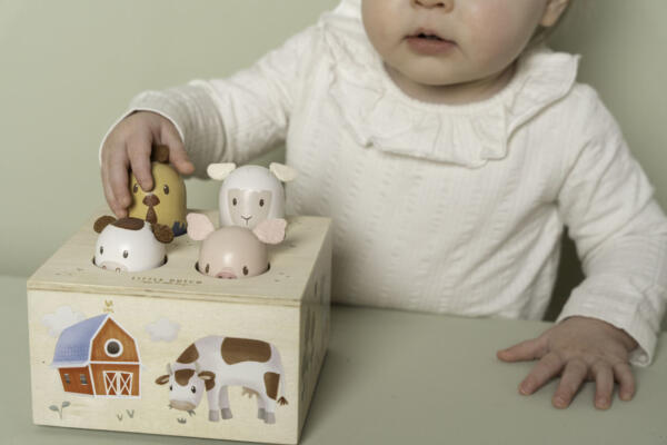 Pop-up-Spielzeug Little Farm