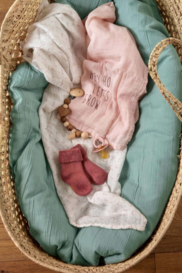 Babysocken (3er-Set), Rosewood – Bild 6