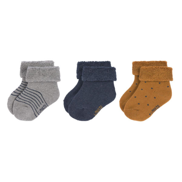 Babysocken (3er-Set), Blau