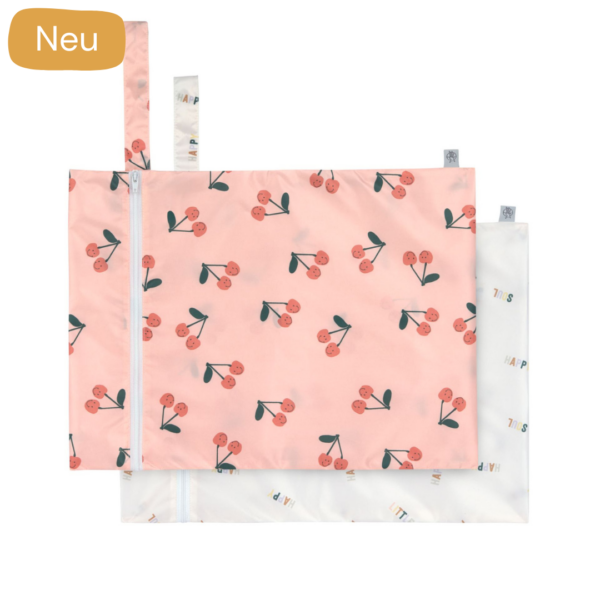 Wetbag (2 Stk) - Happy Fruits, Kirsche