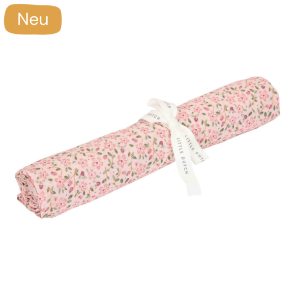 Swaddle muslin 120 x 120 cm Fairy Floral