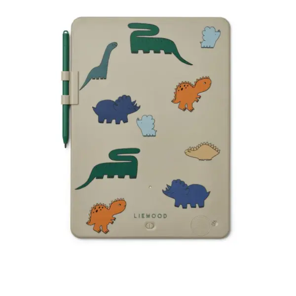 LIEWOOD ZORA LCD-ZEICHENTAFEL DINOSAURS / MIST – Bild 2