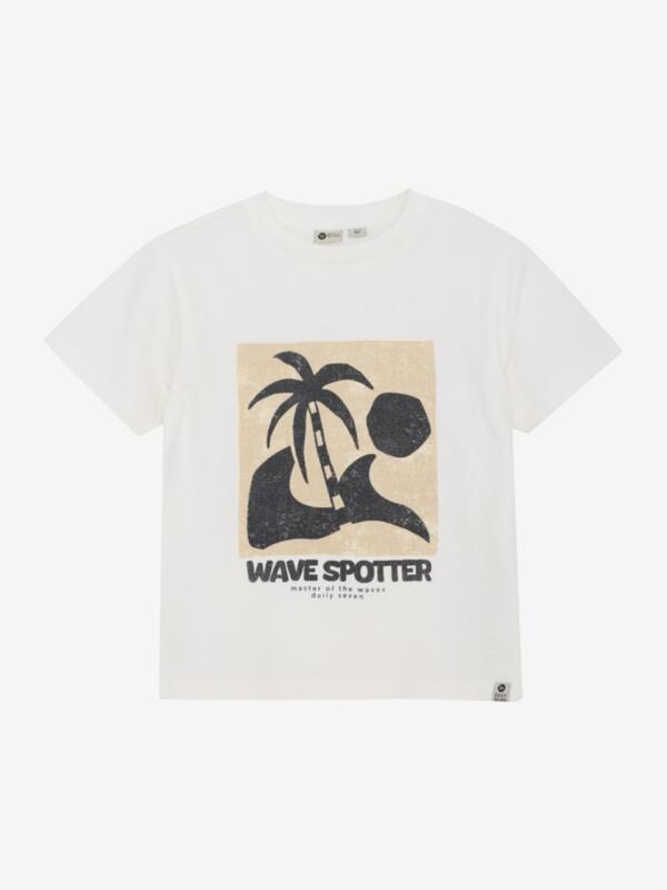 Daily Seven - T-shirt Print 920081 - Cloud