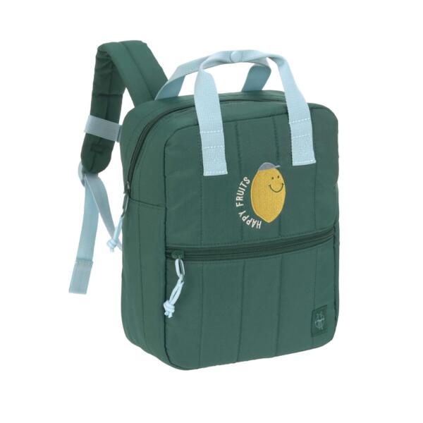 Kindergartenrucksack Little Gang, Zitrone dunkelgrün Lässig