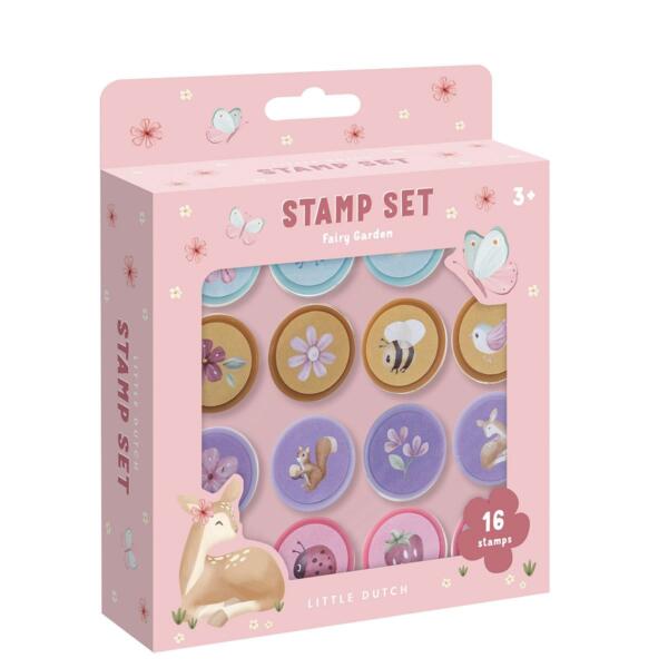 Stempelset Fairy Garden Little Dutch