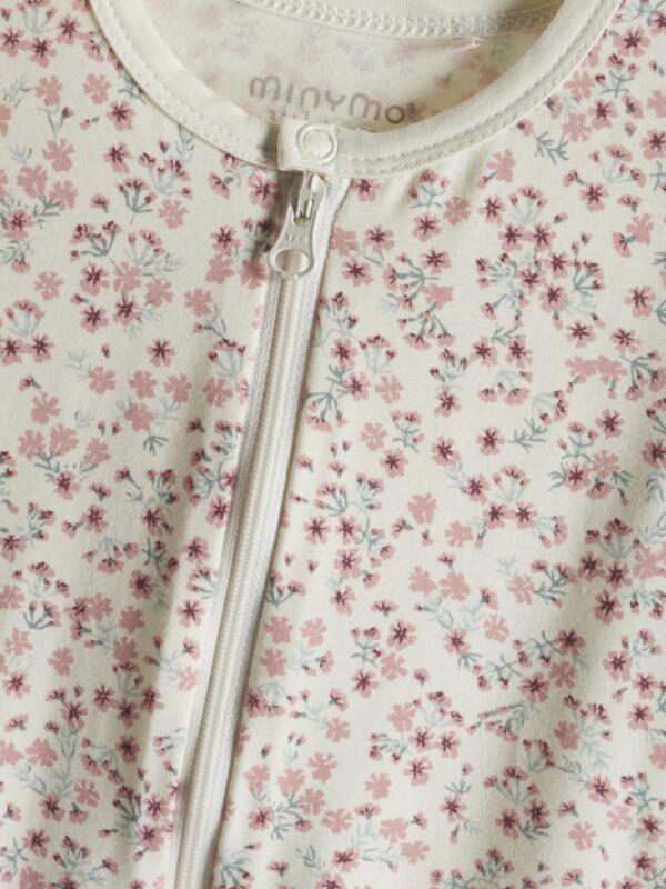 Minymo - Nightsuit LS Schlafanzug Rose – Bild 3