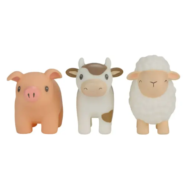 Little Dutch Badefiguren Little Farm, 3er-Pack – Bild 3