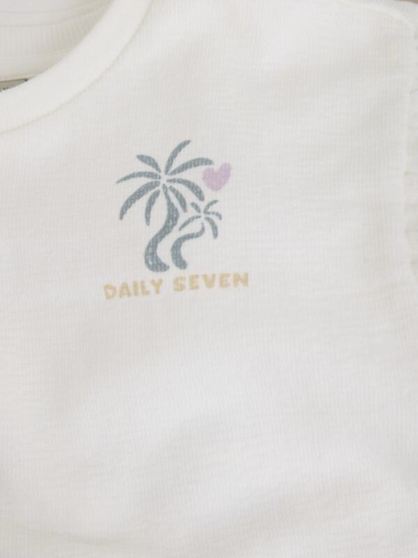Daily Seven - T-shirt Backprint 930087 - Cloud – Bild 3